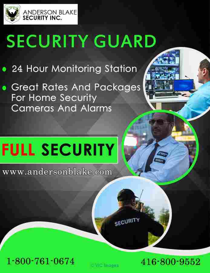 Security guard in Ontario