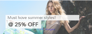 Must have summer styles on 25% OFF @ krystall-Soamas