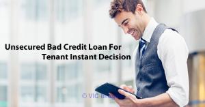 Unsecured Tenant Loans for Poor Credit People With More Features