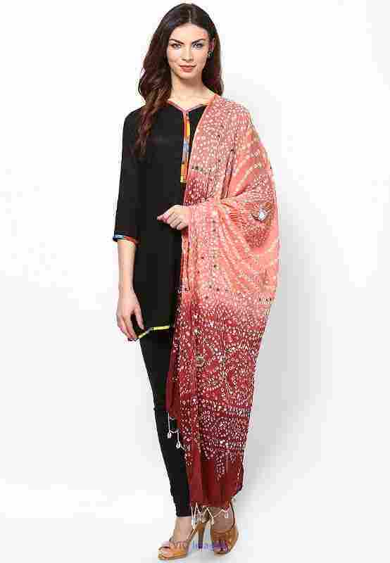 Flat 5% OFF on Cotton Dupattas at Mirraw