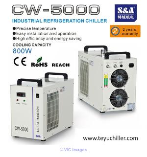 S&A small portable chiller CW-5000 for laser systems