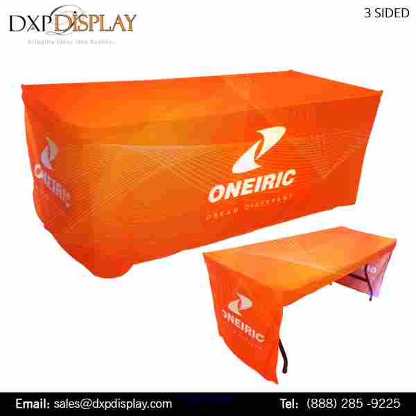 Custom Printed Table Runners with Full Color Graphics
