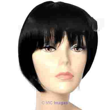 Black color straight Human Hair full lace Wigs for black women