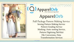 Full Package Pattern Design,Grading,Marking,Sampling