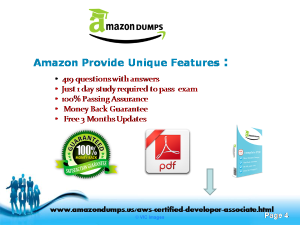 Best Sample Questions for AWS Certified Developer Associate