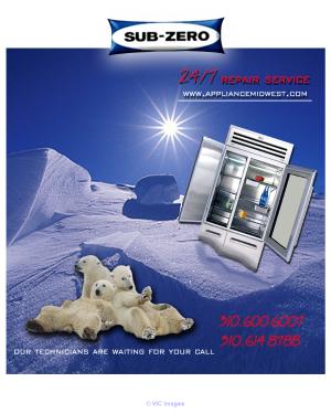 SUBZERO REFRIGERATOR, FREEZER REPAIR  IN VALENCIA