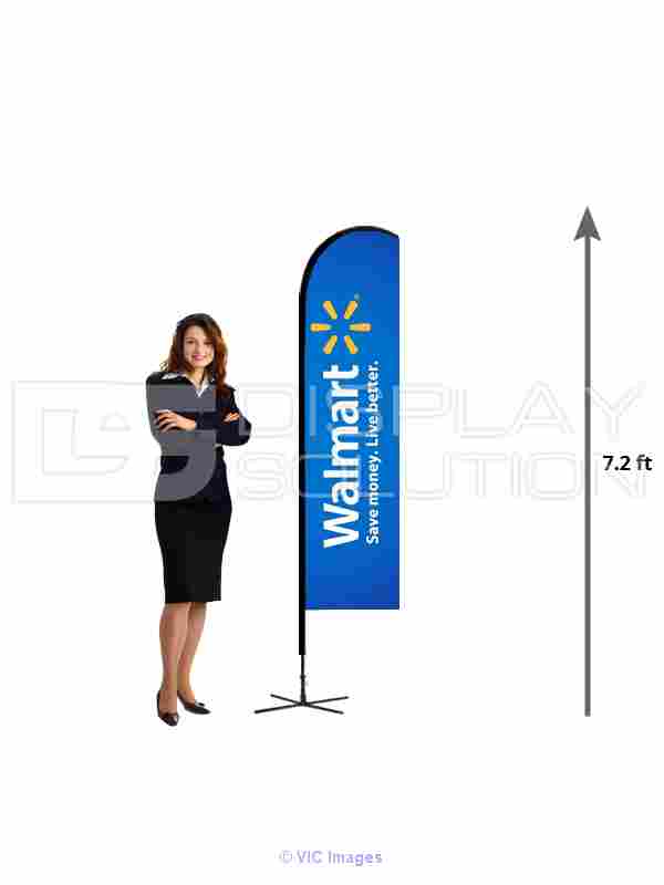 Outdoor Feather Flags With Full Color
