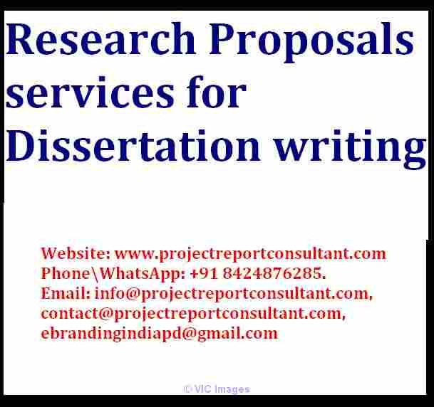 Research Proposals services for Dissertation writing
