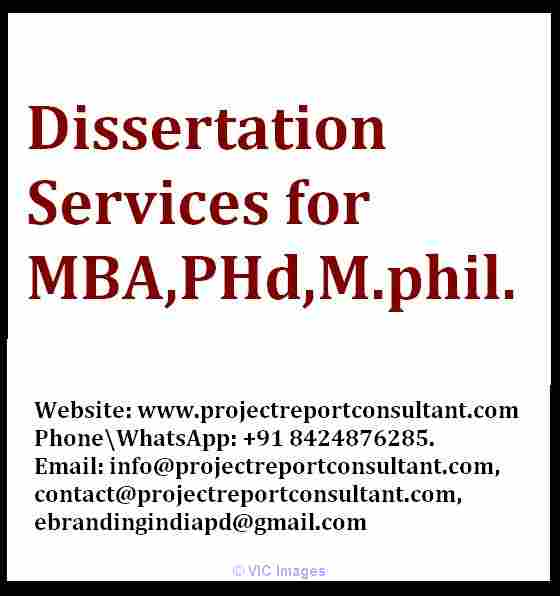 The Best Dissertation Services for MBA,PHd,M.phil.