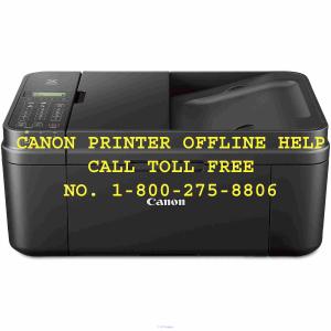 CANON PRINTER OFFLINE HELP CALL ON 18002758806
