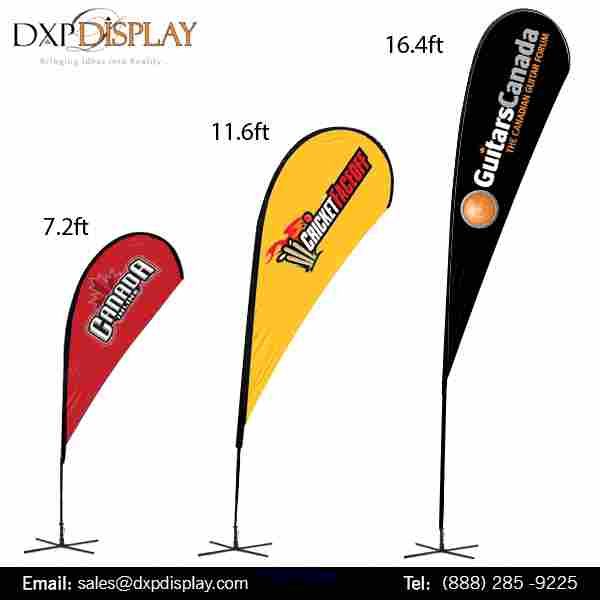 Outdoor Feather Flags With Full Color