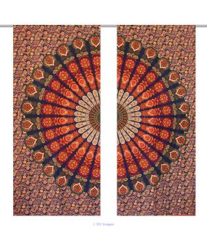 Chuicest range of mandala curtains from Handicrunch