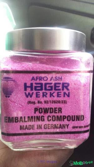 pure hager werken +27839281381 embalming compound powder