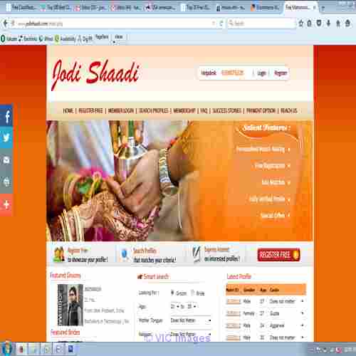 Matrimony Website Free Registration