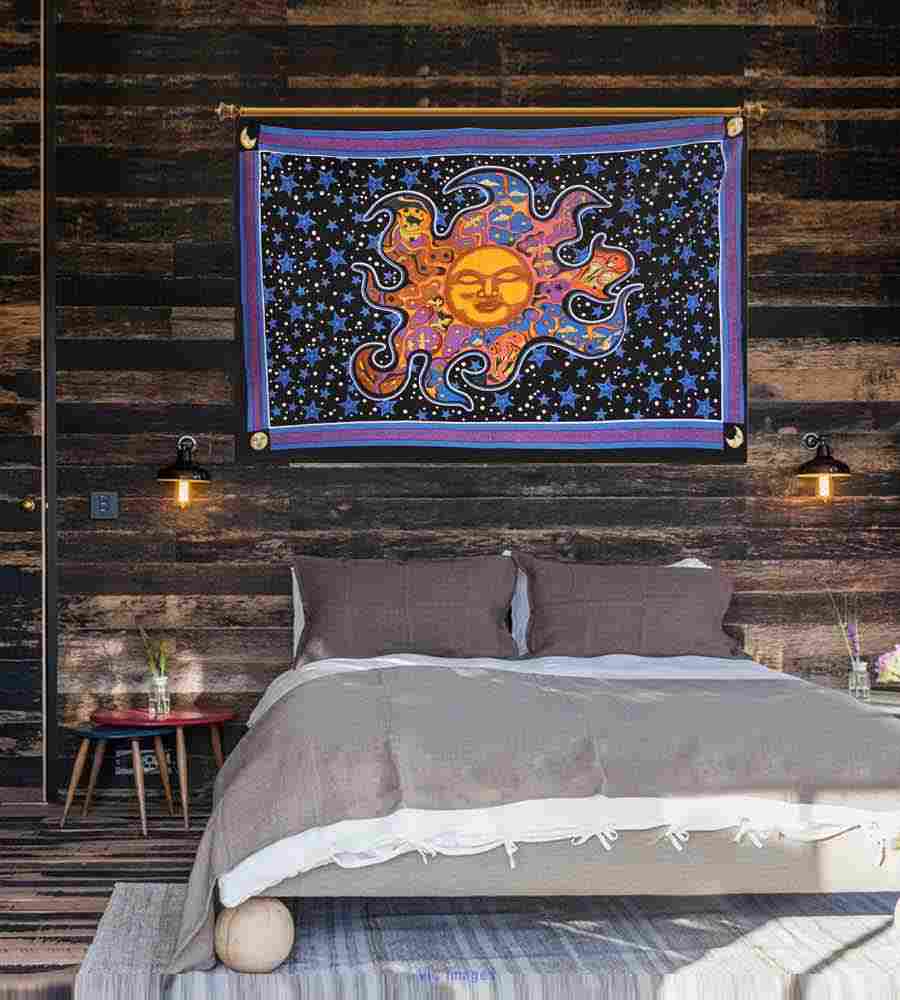 Enthralling Sun & Moon Tapestries by Handicrunch