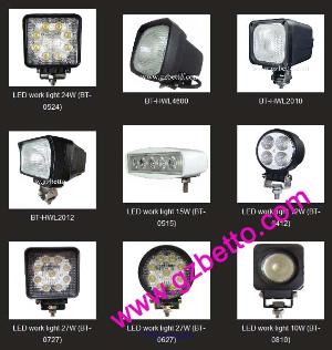 Wholesale LED work light, LED spot light, LED driving light