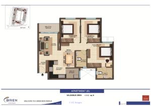 3 bhk apartment for sale in electronic city, BDA Approved with A katha