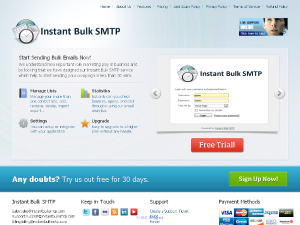 Dedicated email marketing server for newsletter