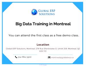 Big Data & Hadoop Training  in Montreal
