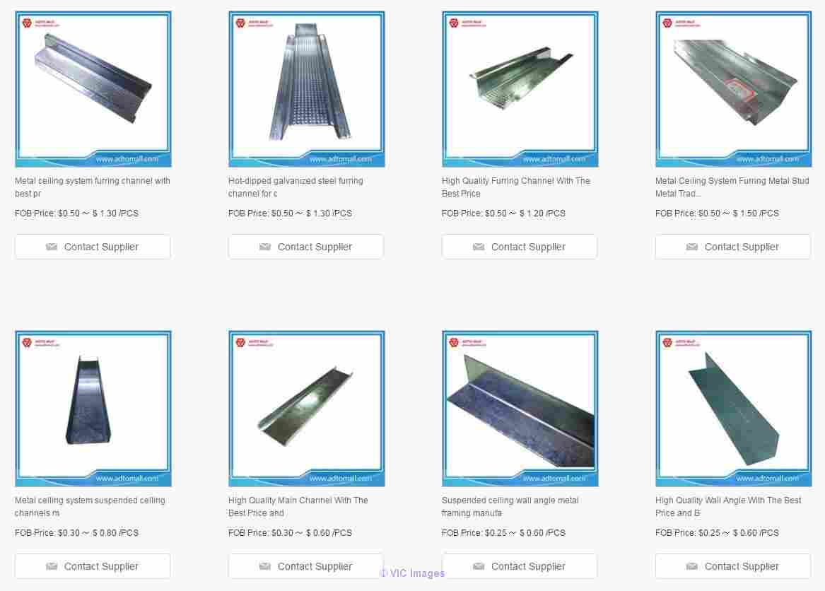 The Best Price of Ceiling Channel For Middle East!