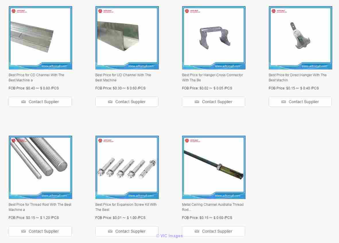Special Factory For Europe Ceiling Channel System!