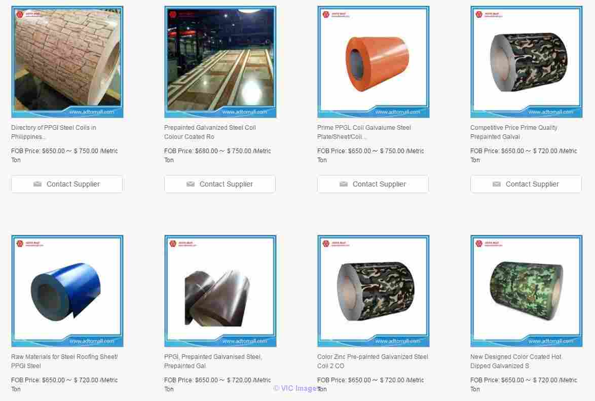 Wholesale Top Quality PPGI Color Coated Galvanized Steel Coil!