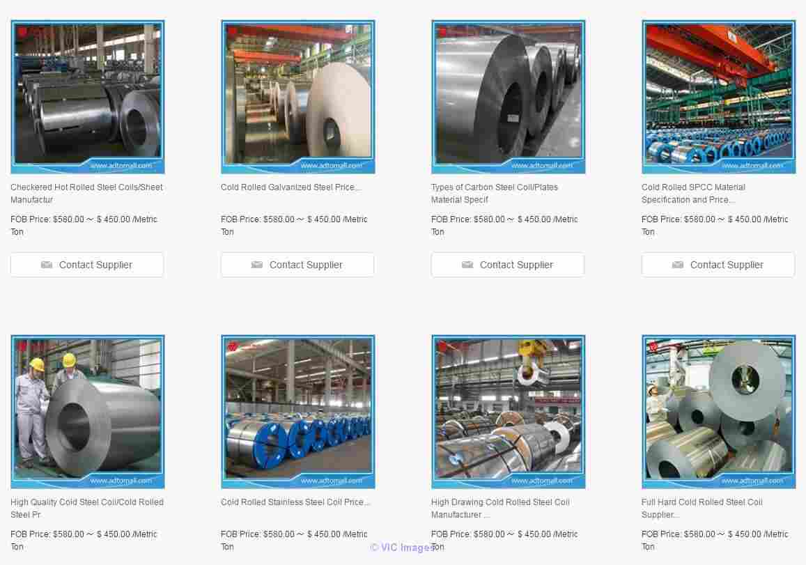 Manufacturer and Supplier For Cold Rolled Steel Coil!