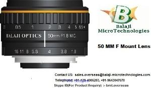 35 MM & 50 MM LARGE FORMAT MACHINE VISION LENS - BALAJI OPTICS