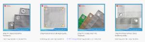 Leading Manufacturer in China of PVC Fireproof Mesh Sheet
