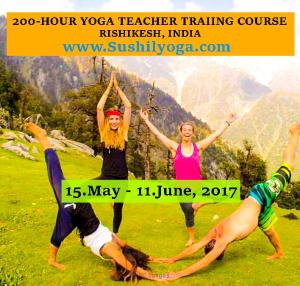 200 hours yoga teacher training (with accommodation and meals)