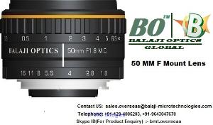 35 MM & 50 MM F MOUNT MACHINE VISION LENS - BALAJI OPTICS- BO LENS