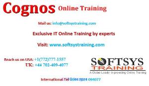 Cognos Online Training, Free Material, Cognos Tutorials