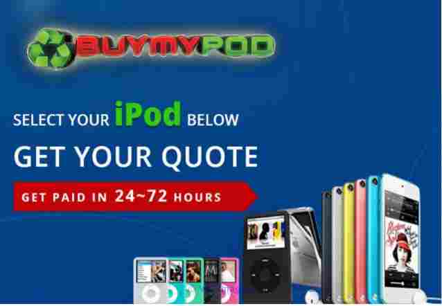 BuyMyPod - Sell your used ipod online for quick cash