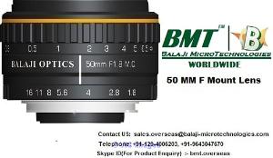 35 MM & 50 MM F MOUNT LENSES LINE SCAN CAMERA INDIA
