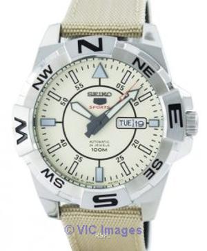Seiko 5 Sports Automatic 24 Jewels Japan Made Mens Watch