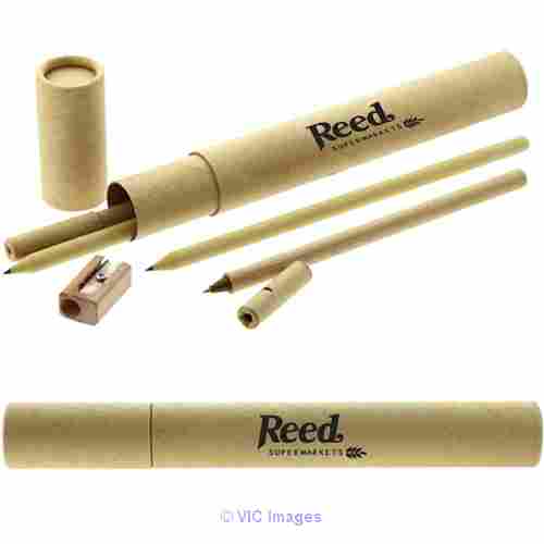 Paper Tube Pen And Pencil Set | PapaChina