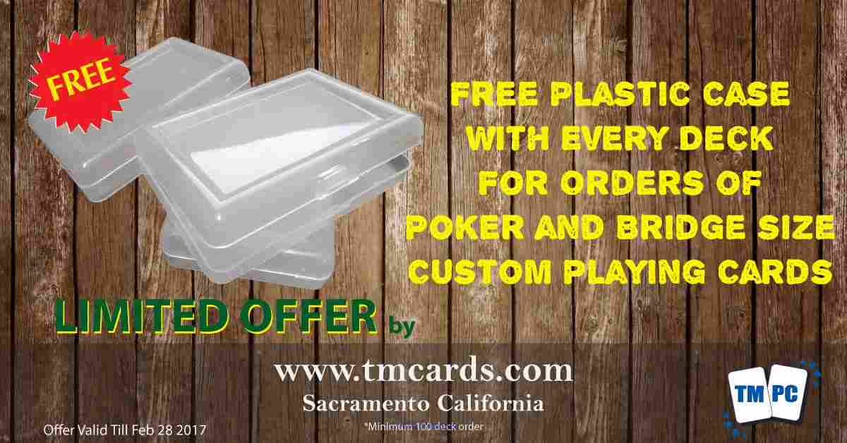 Design your own Custom playing cards online