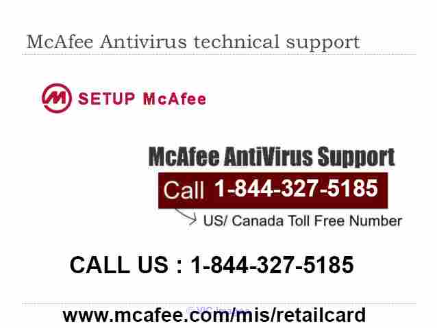 McAfee AntiVirus Software Installation | mcafee.com/mis/retailcard