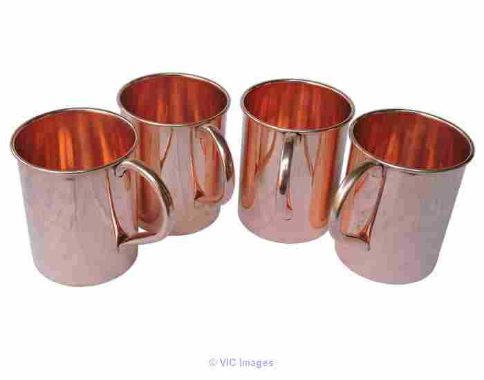 Lay your hands on our exclusive set of Copper Moscow Mule Mugs be
