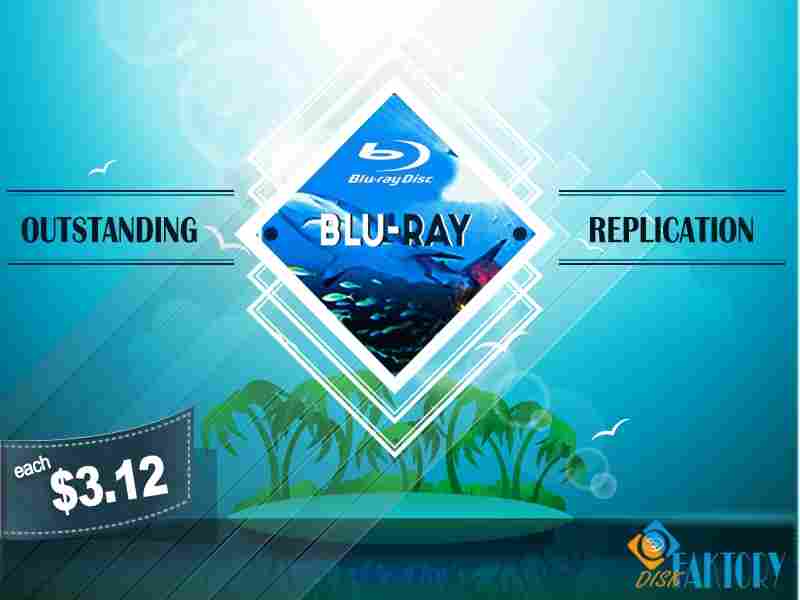 Blu-ray replication and manufacturing services from DiskFaktory
