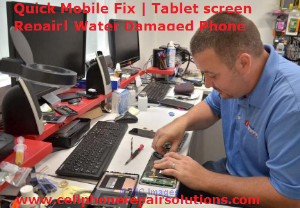 Quick Mobile Fix | Tablet screen Repair| Water Damaged Phone Repair