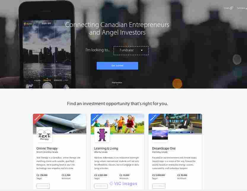 Angel Funding made easy in Canada.