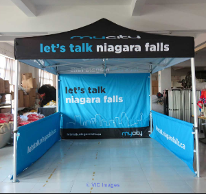 Order Now!! Custom Canopy Tents with Graphics