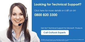 Outlook Support Phone Number 0800 820 3300