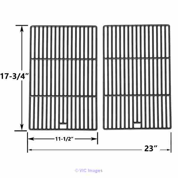 Find 2 Pack Matte Cast Iron Cooking Grid for Life@Home Grill Model