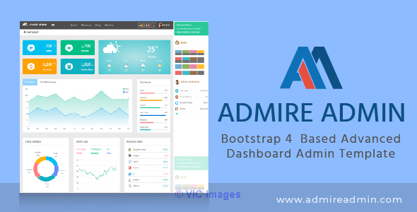 Bootstrap Laravel Admin Template- Admire