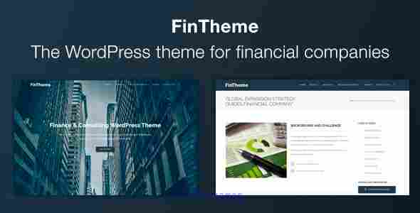 Finance WordPress Theme For Finance & Consultants by zozothemes