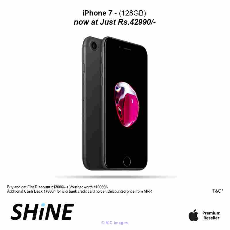 Apple 7 128GB with amazing offers at Shine poorvika