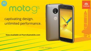 Moto G5 features, specification available on Poorvikamobiles