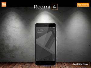 Xiaomi Redmi 4 new budget smartphones on Poorvikamobiles